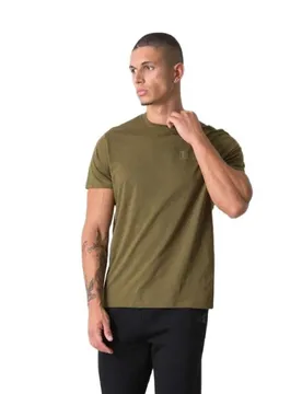 T-shirt à Manches Courtes Jersey Military Green L