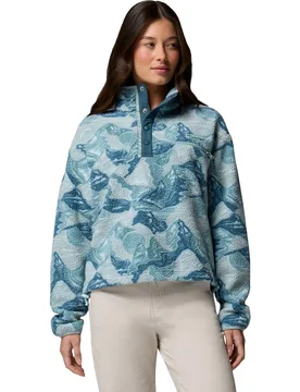 Forro polar de mujer Helvetia™ II Printed Cropped - Columbia - FashionsVida