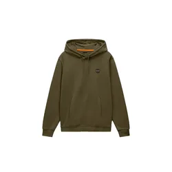 Felpa Con Cappuccio B-badge Olive Night XL