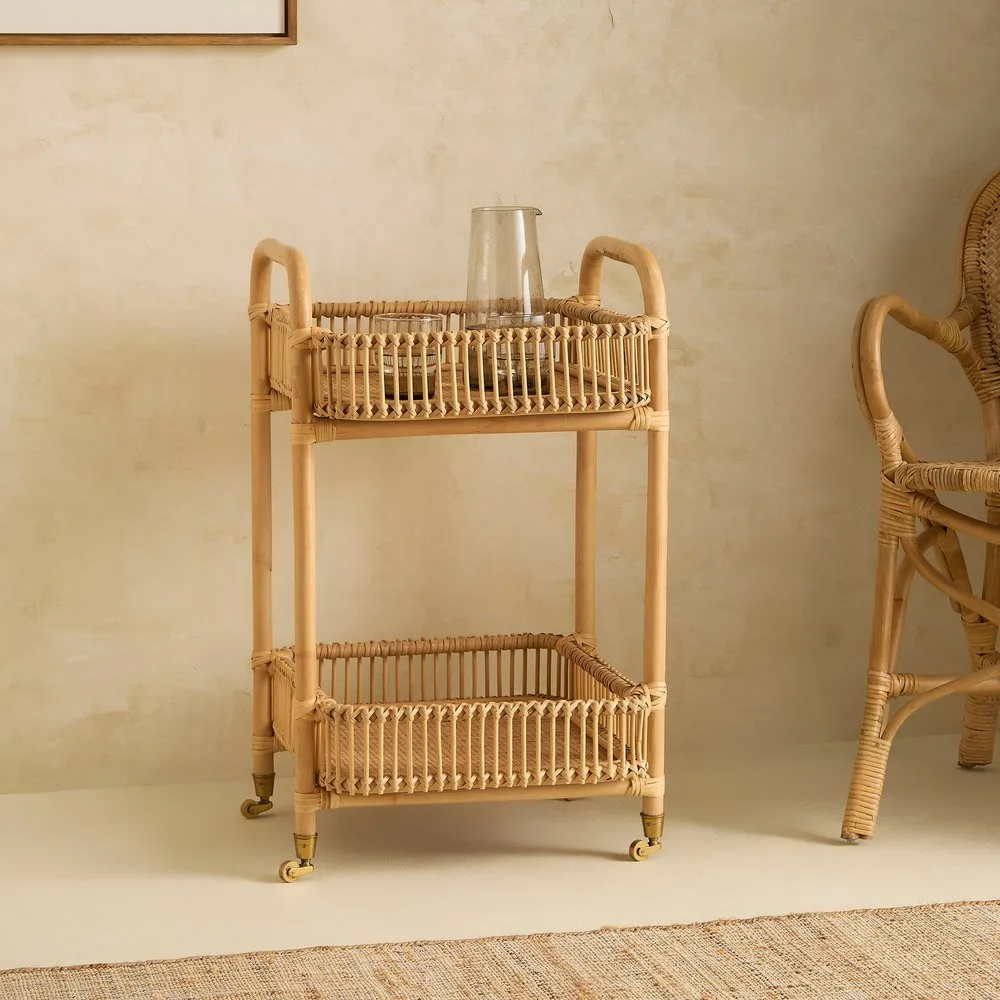 Carrito de ratán Borneo - El Corte Inglés - FashionsVida