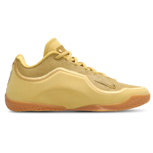 LeBron Men's Sneakers - Gold - Size 7.5 - Mesh/Synthetic - Gold - Size: 7.5 - Nike - FashionsVida