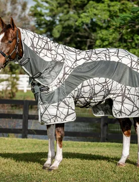Fliegendecke AMIGO CAMOFLY 3in1 PLUS, camofly print/grey 155 - Horseware - FashionsVida