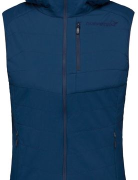 Norrona Leichtes, atmungsaktives Fleece Lyngen Alpha90 Vest W Indigo Night für Damen Größe XS Navy blau