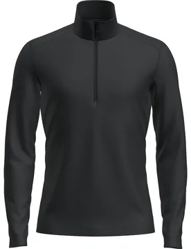 Oasis Half Zip Herren Rollkragenpullover, schwarz L