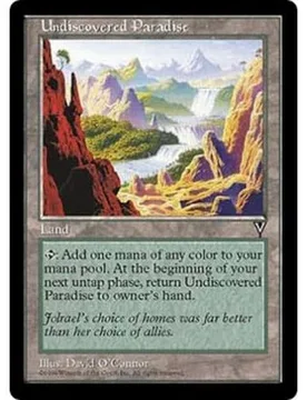 Undiscovered Paradise Visions - Magic: The Gathering - FashionsVida