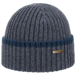 Beanie Merino Wool by - petrol blue - Herren - Size: One Size
