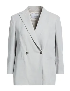 Blazer Damen Hellgrau 30,34,36,38,40 Damen - Fabiana Filippi - FashionsVida