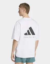 Mens T-shirt Primelift Workout Oversize - Bianco, bianco bianco Uomo taglia 2XL