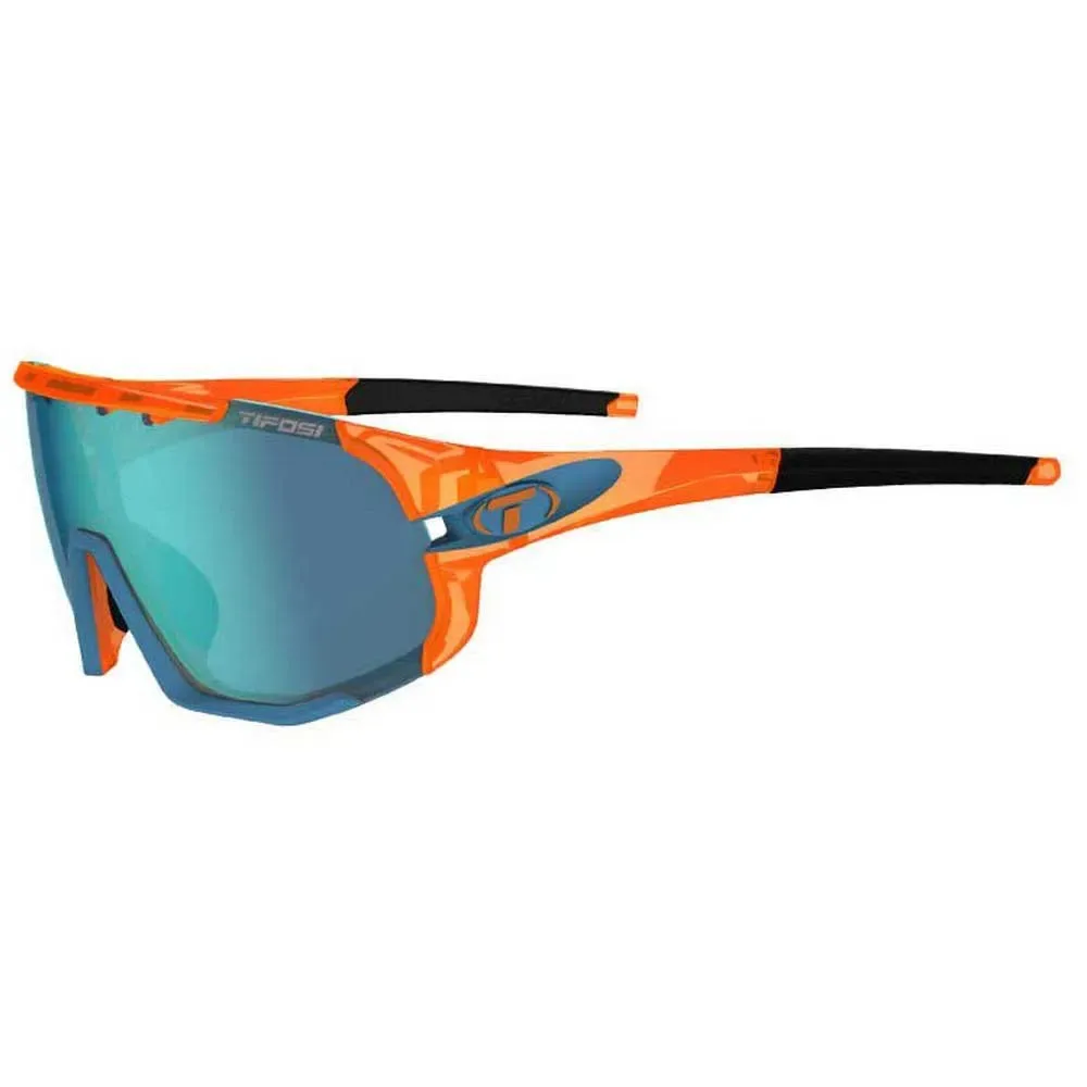 Occhiali Da Sole Sledge Clarion Interchangeable Crystal Orange - Tifosi - FashionsVida