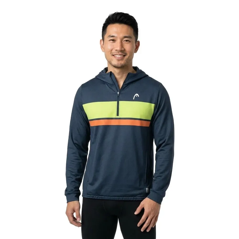Topspin Hoodie Navy / Lightlime M - Head Racket - FashionsVida