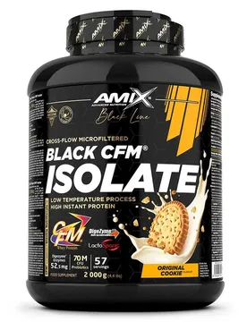 Proteina Black Cfm Isolate Whey 2kg Biscotti