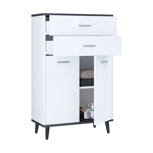 Seitenschrank "Landos" Anthrazit - VCM - FashionsVida