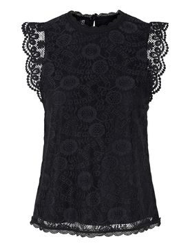 PIECES Blusa 'PCOLLINE' negro