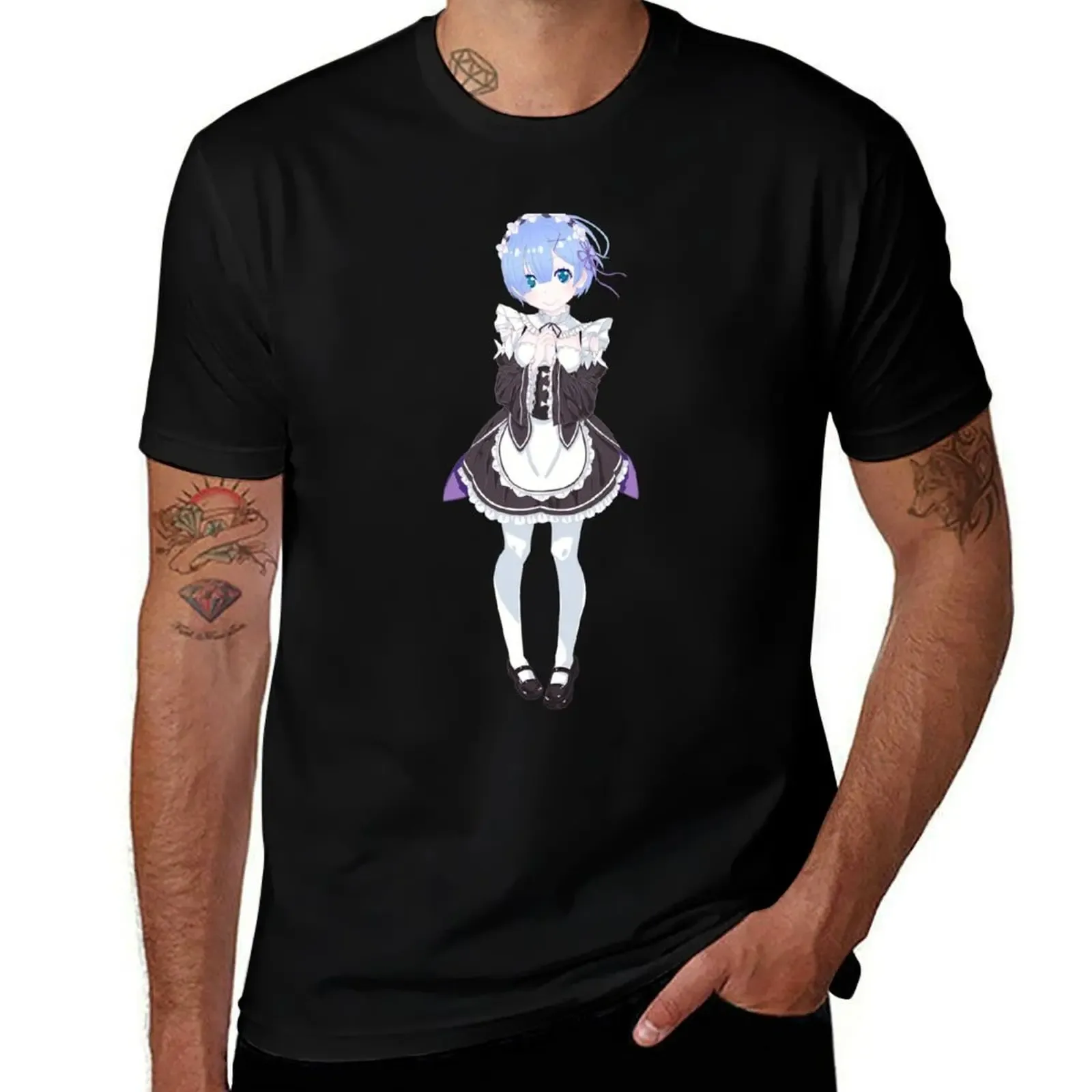 Rem - Re: Zero T-Shirt Durable Work Wear T-Shirt - Aliexpress - FashionsVida