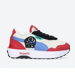 X Mr Doodle Cruise Rider Multicolor Womens Trainers - Multicolour - Size Uk 4.5