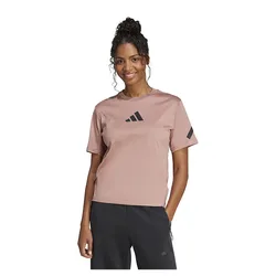 T-shirt à Manches Courtes Z.n.e Warm Clay XS