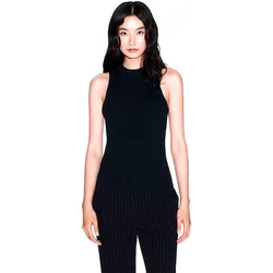 Exchange Maglione Senza Maniche Xw00188_af10352 Black L
