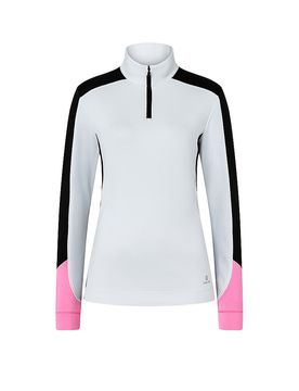 Sous-pull zippé Mirna blanc S