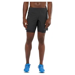 Pantaloni Corti Xa Twinskin Black S