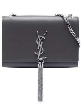Small Grain de Poudre Monogram Kate Tassel Crossbody - Saint Laurent - FashionsVida
