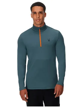 Sweat à Demi-zip Prospect Slate Blue XL - Spyder - FashionsVida