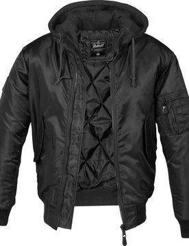 Jacke MA1 Sweat Hooded Jacket - Oliv / L Herren Oliv adult Herren
