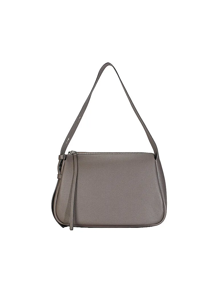 Bolso de cuero - Bolso de hombro ROMY gris - Tory burch - FashionsVida