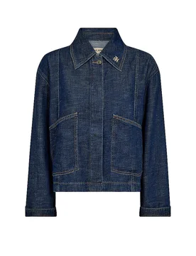 Chaqueta vaquera MMEyla azul oscuro S - Mos mosh - FashionsVida