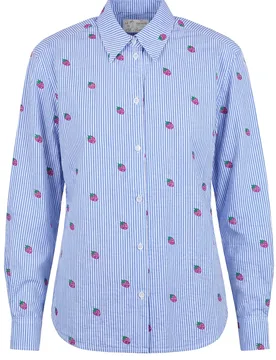 Camicia - 470974 - Bianco/Blu - MC2 SAINT BARTH - FashionsVida