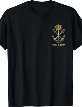 Escudo FGNE Armada Española Ejército Español Fuerza Militar T-Shirt Short Sleeve Casual 100% Cotton Shirt - Aliexpress - FashionsVida