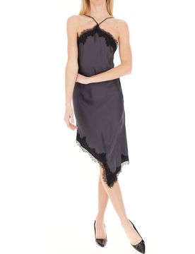 Abito con pizzo GRIGIO SCURO M
