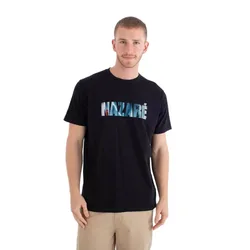 Maglietta A Maniche Corte Nazare Script Black S