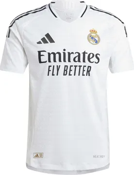 Real Madrid 24/25 Heimtrikot Authentic Herren Trikot, weiß L