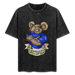 Chesterfield Mouse Mascot T-Shirt Simple Print Design T-Shirt