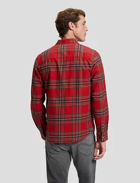 Regular sure Shirt Red Tartan Größe M male - Lee - FashionsVida