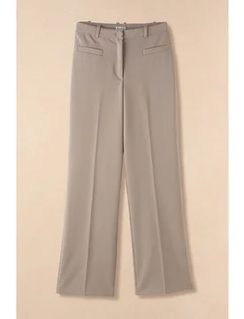 Pantalón de mujer largo y de tiro alto - Bimani - FashionsVida