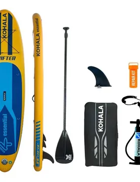Ensemble De Paddle Surf Gonflable Drifter 24 Yellow / Blue One Size unisex - Kohala - FashionsVida