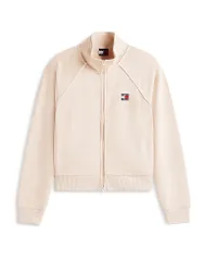 Sweatjacke beige L damen