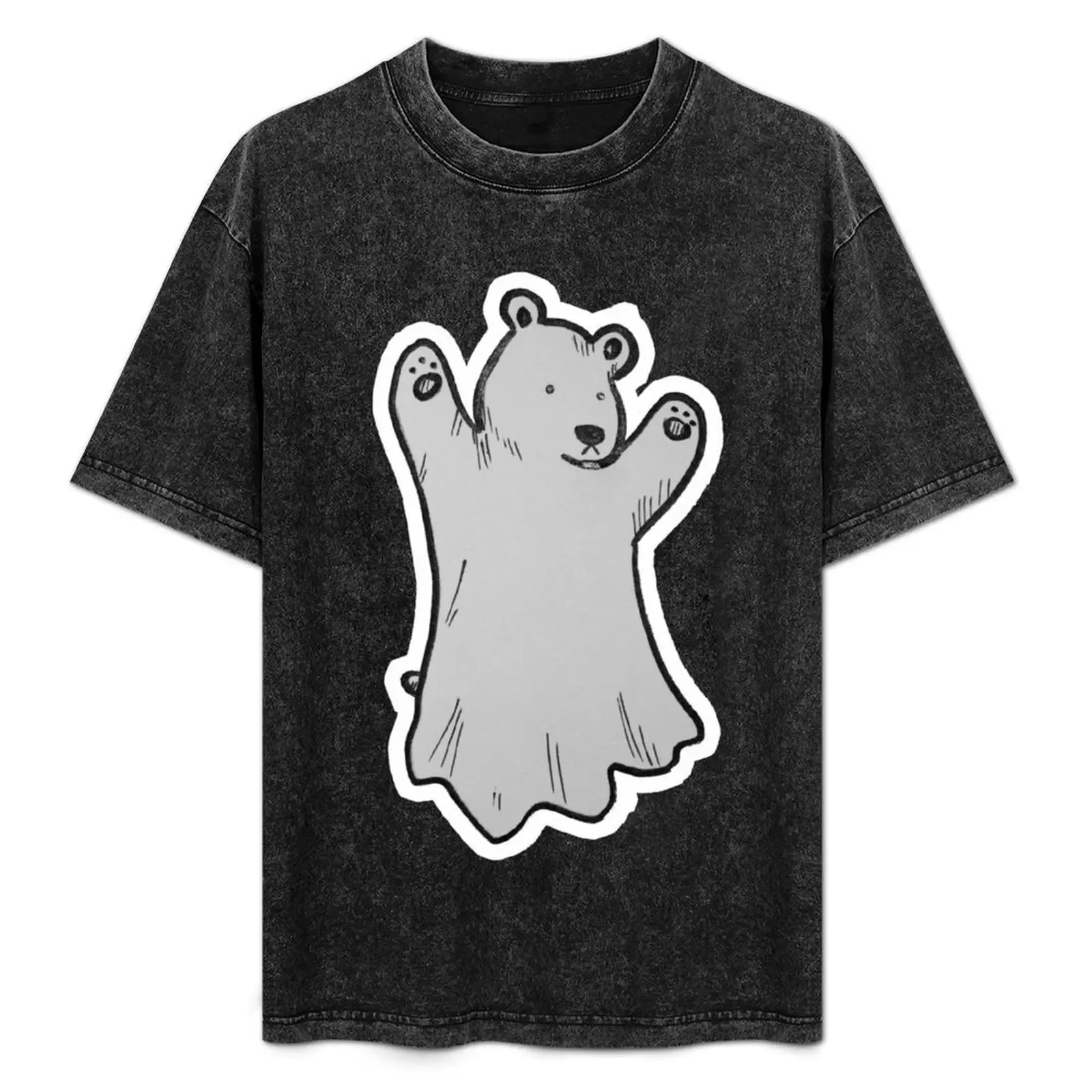 Ghost Bear T-Shirt - Aliexpress - FashionsVida