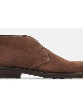Botines de cordones Baltimore de piel de vacuno de hombre - Lottusse - FashionsVida