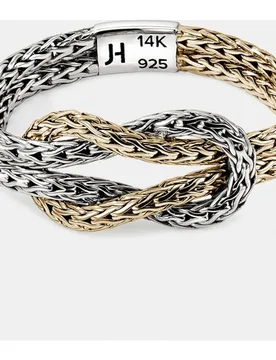 Anillo Love Knot de oro y plata - John Hardy - FashionsVida