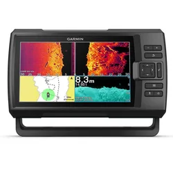 Striker Vivid 9sv Plotter With Transducer&cartography Black One Size unisex