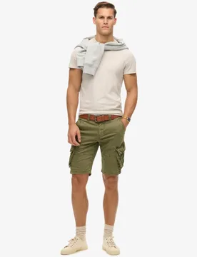 Superdry Herren Core Cargo Shorts mit Lockerer Passform Grün - Größe: 28 - 74.99 - FashionsVida