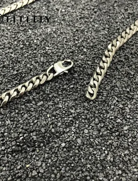 New Pure Titanium Necklace Wide 7mm Fine Grinding Six Faces Denim Chain Anti Allergic Non Oxidative Manual Polishing Cuban Chain - Aliexpress - FashionsVida