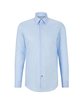 Camisa Slim Fit H-HANK azul 37