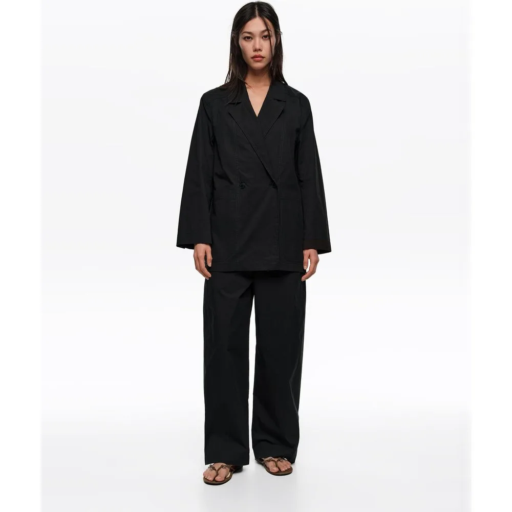 Chaquetade mujer tipo sastre pespunteada - Bimba y Lola - FashionsVida