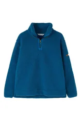 Women's Coast Fleece Sweatshirt in Teal Size: 12 - Teal - Size: 12