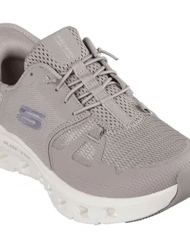 Sneaker Slip-ins Glide Step Pro Taupe Mesh / Silver Trim EU 41 - Skechers - FashionsVida