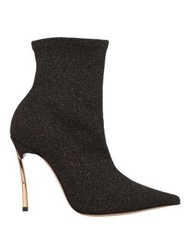 Botines de caña alta Mujer Bronce 35,40.5 Mujer