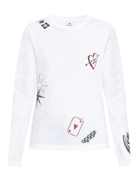 T-shirt in cotone stampato